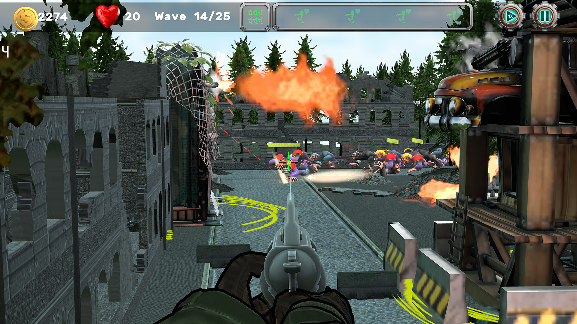 Z-APE: Tower Defense screenshot 2