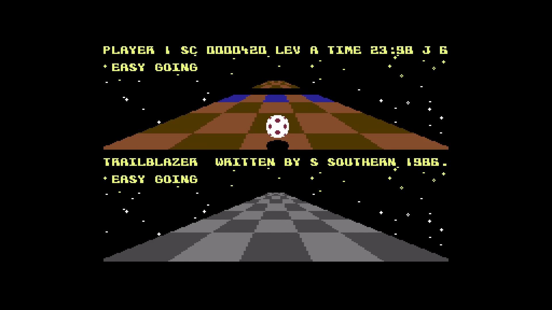 Trailblazer (C64/CPC/Spectrum) screenshot 1