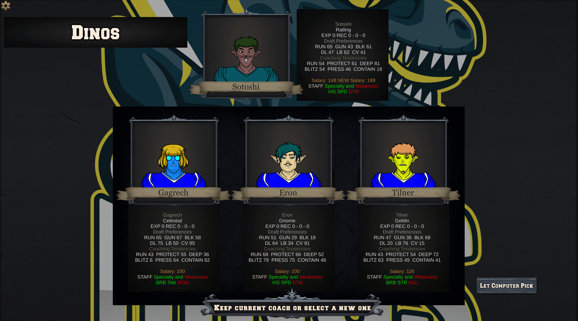 FFFL: Brutalball Manager screenshot 5