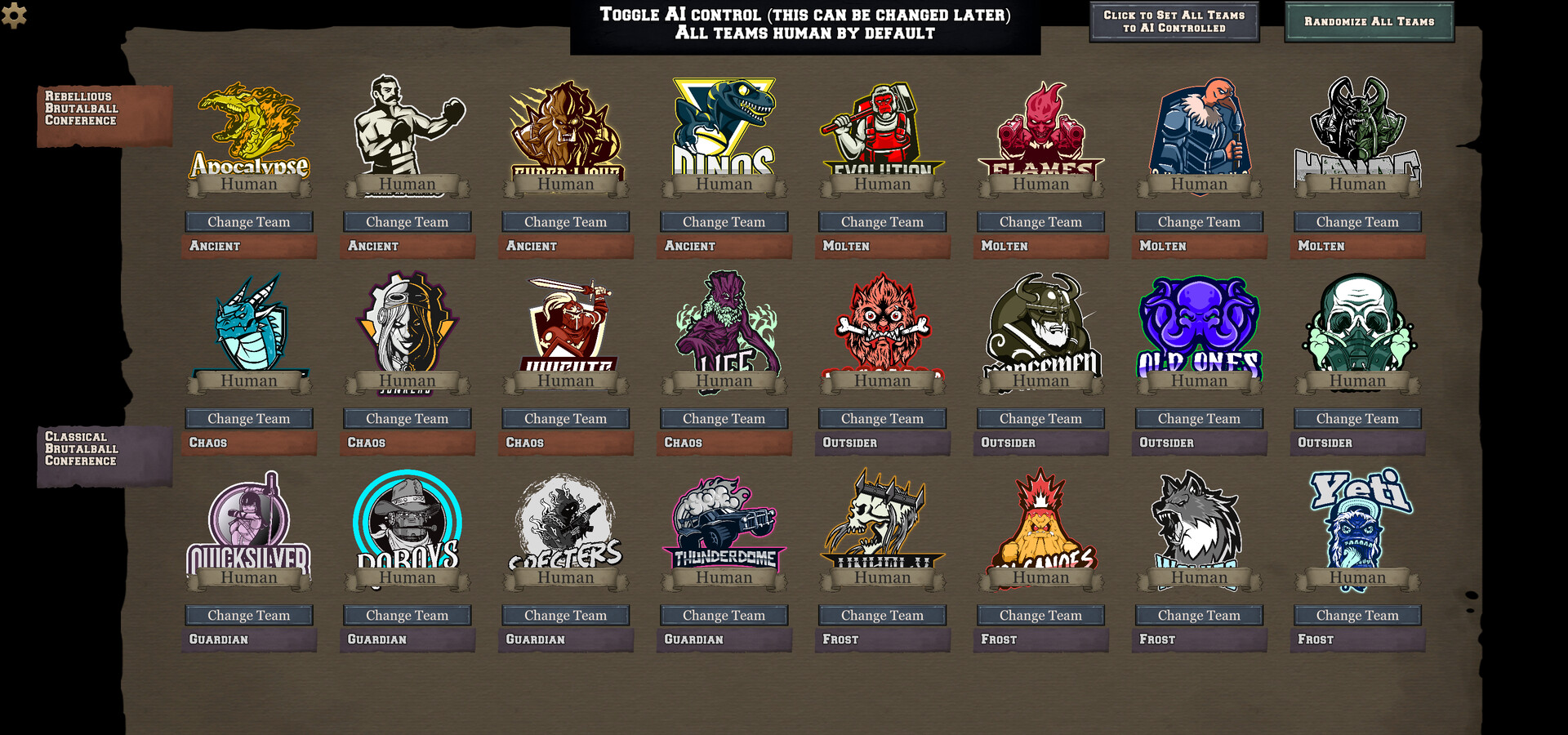 FFFL: Brutalball Manager screenshot 10