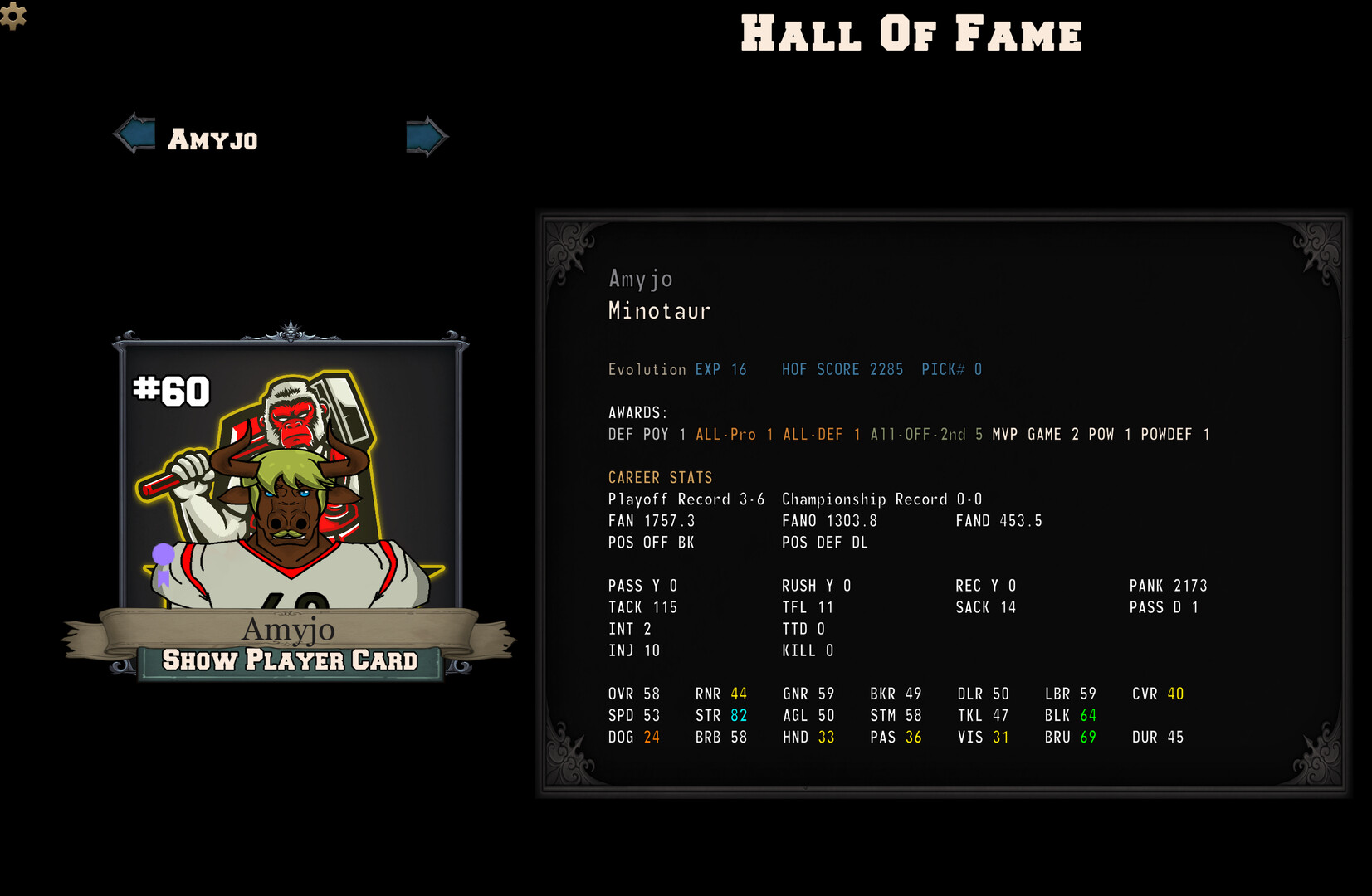 FFFL: Brutalball Manager screenshot 11