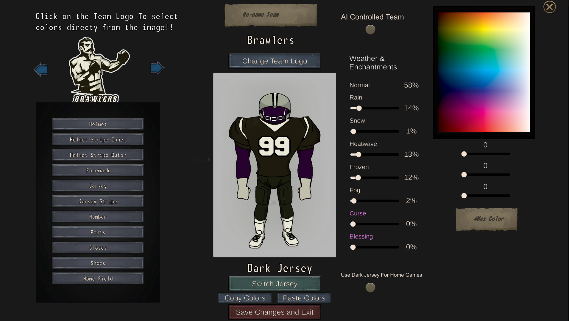 FFFL: Brutalball Manager screenshot 9