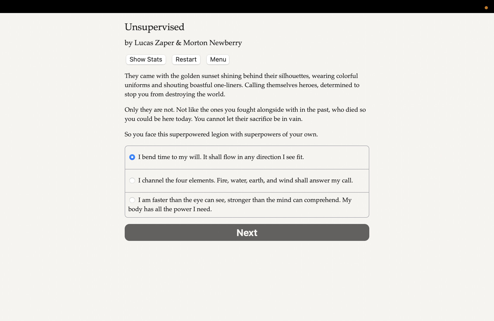 Unsupervised screenshot 4