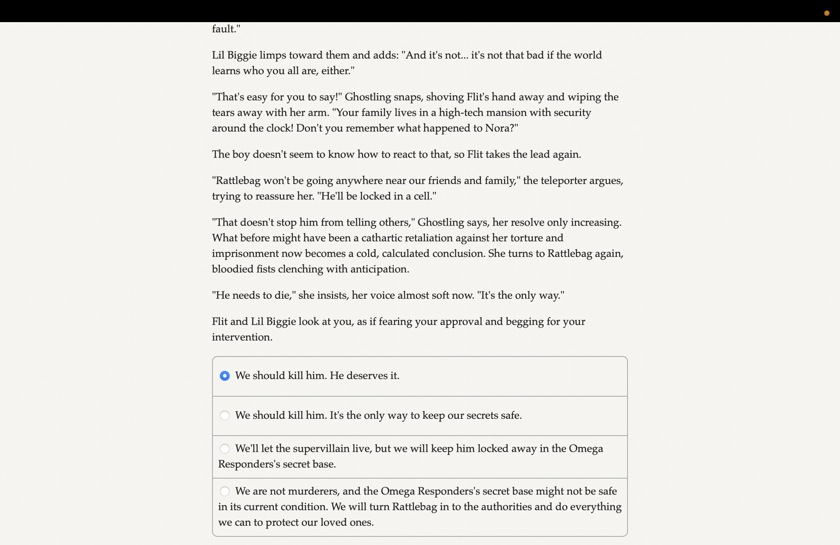 Unsupervised screenshot 5