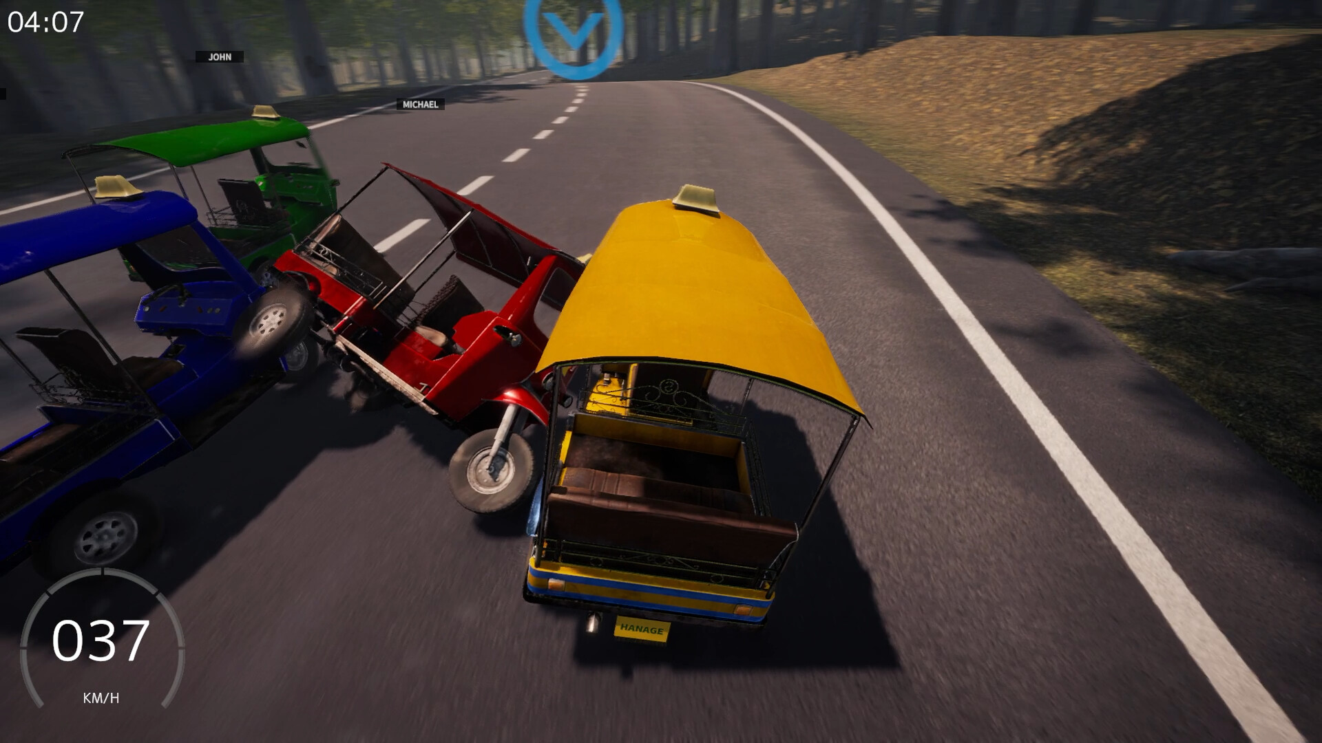 Tuk Tuk Race screenshot 7