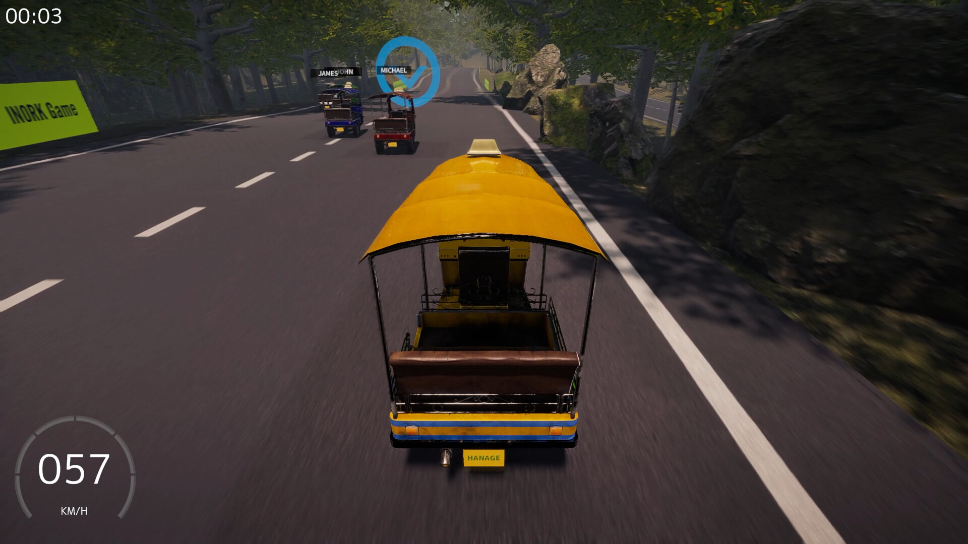 Tuk Tuk Race screenshot 1