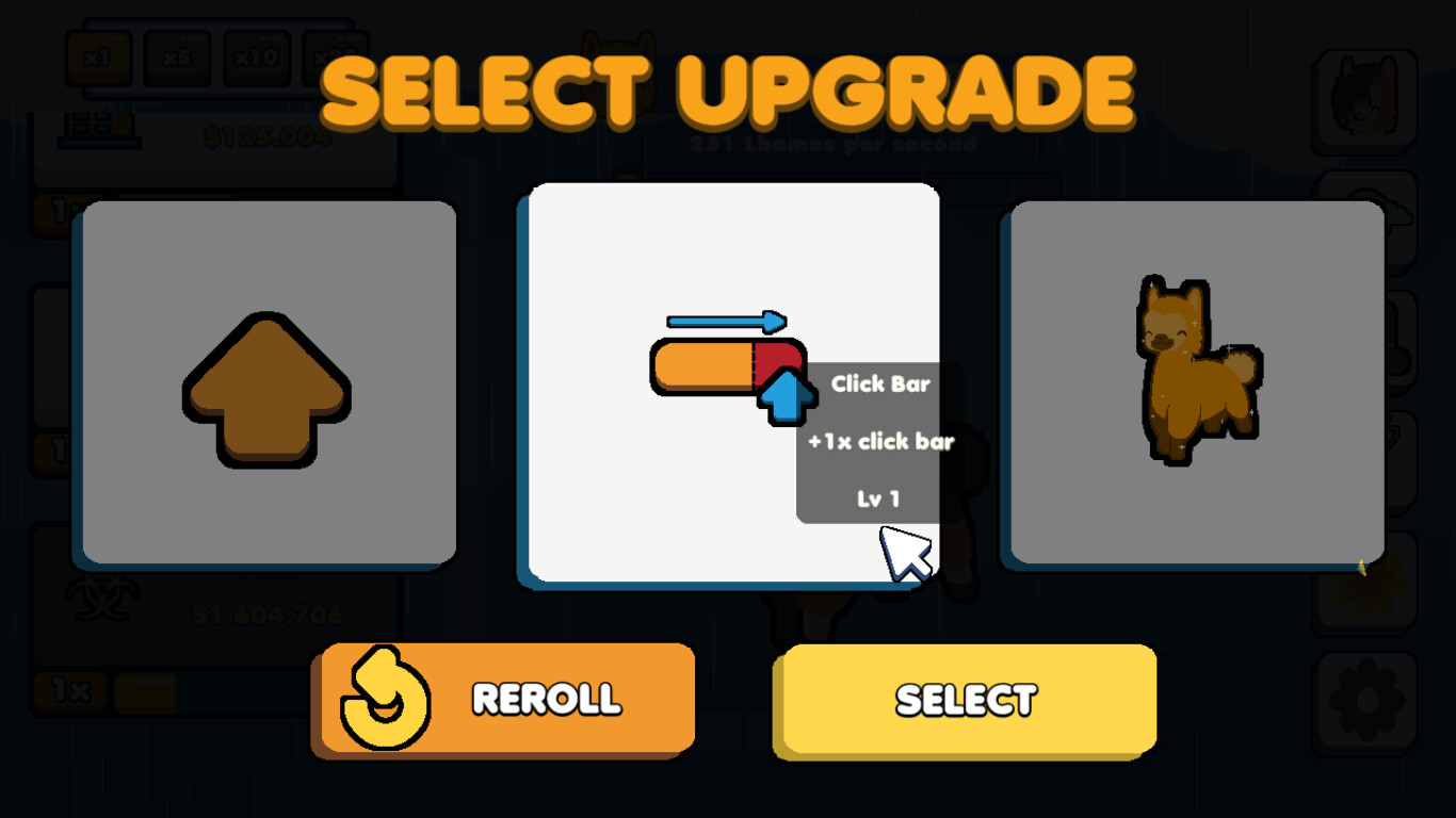 Lhama Clicker Prologue screenshot 2