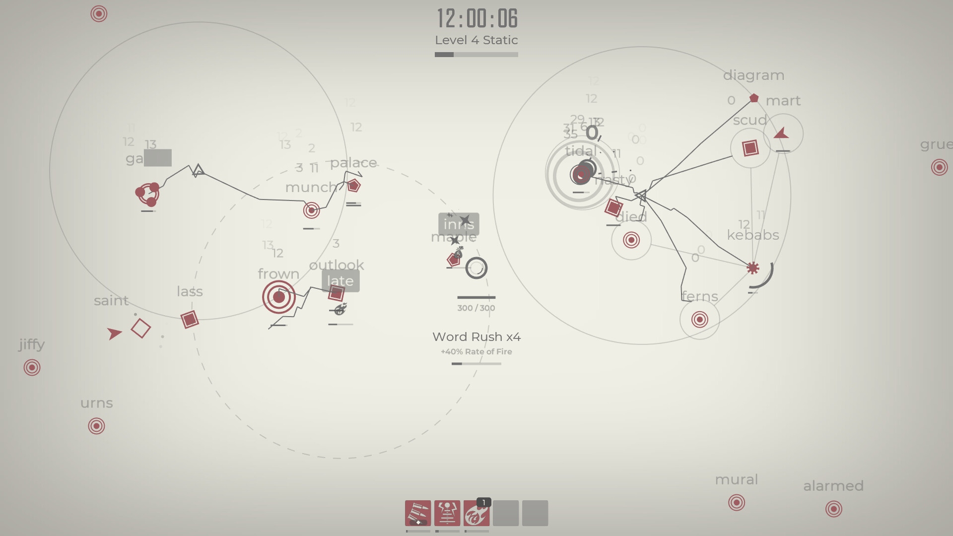 Glyphica: Typing Survival screenshot 2