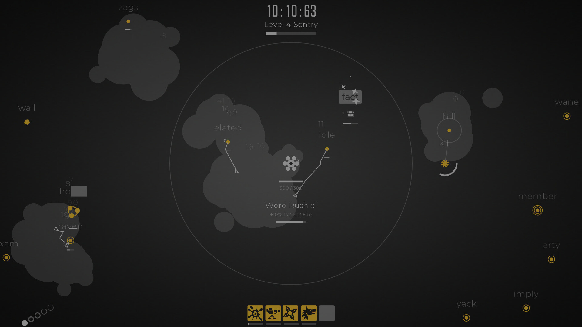 Glyphica: Typing Survival screenshot 9