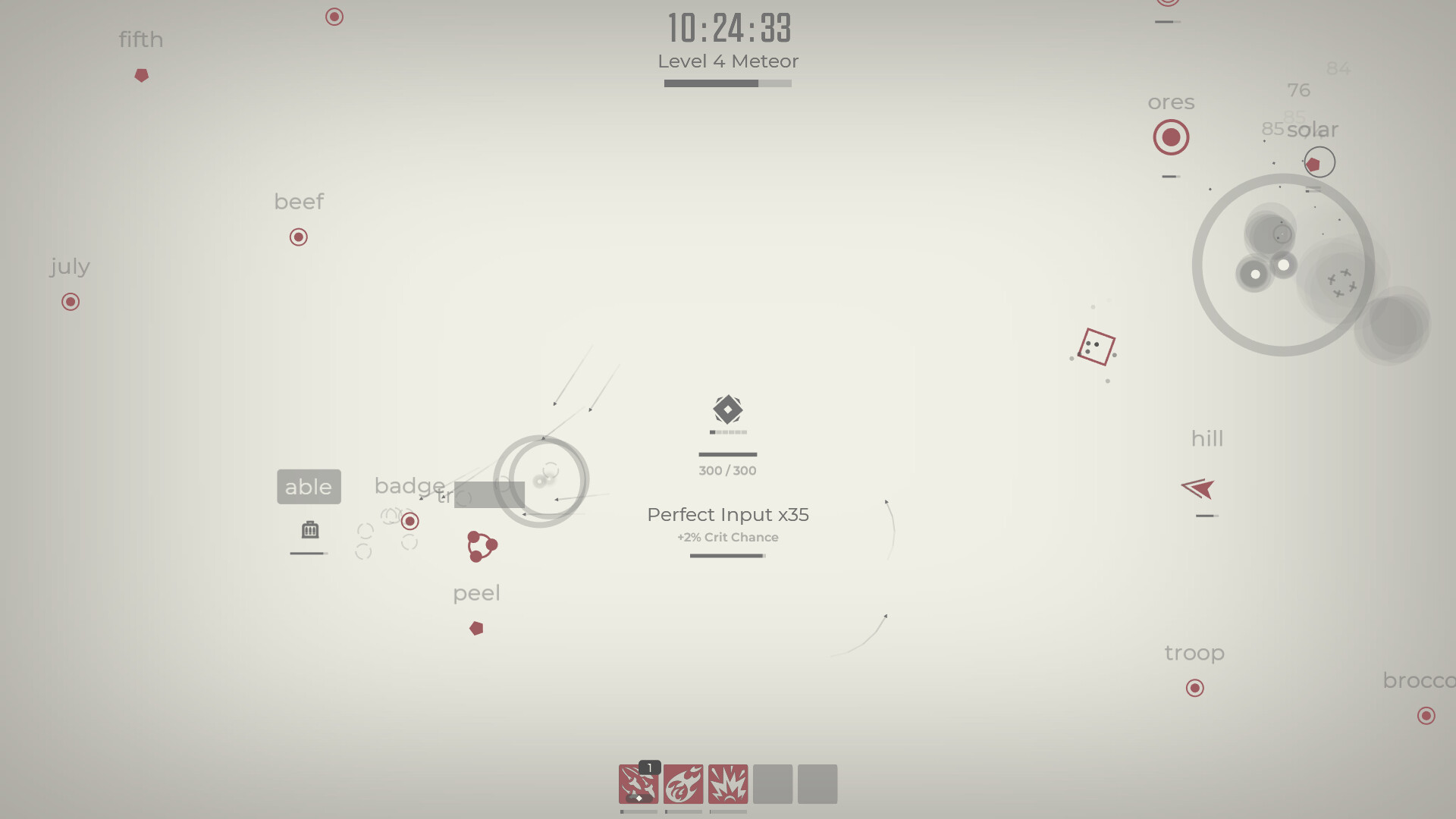 Glyphica: Typing Survival screenshot 7