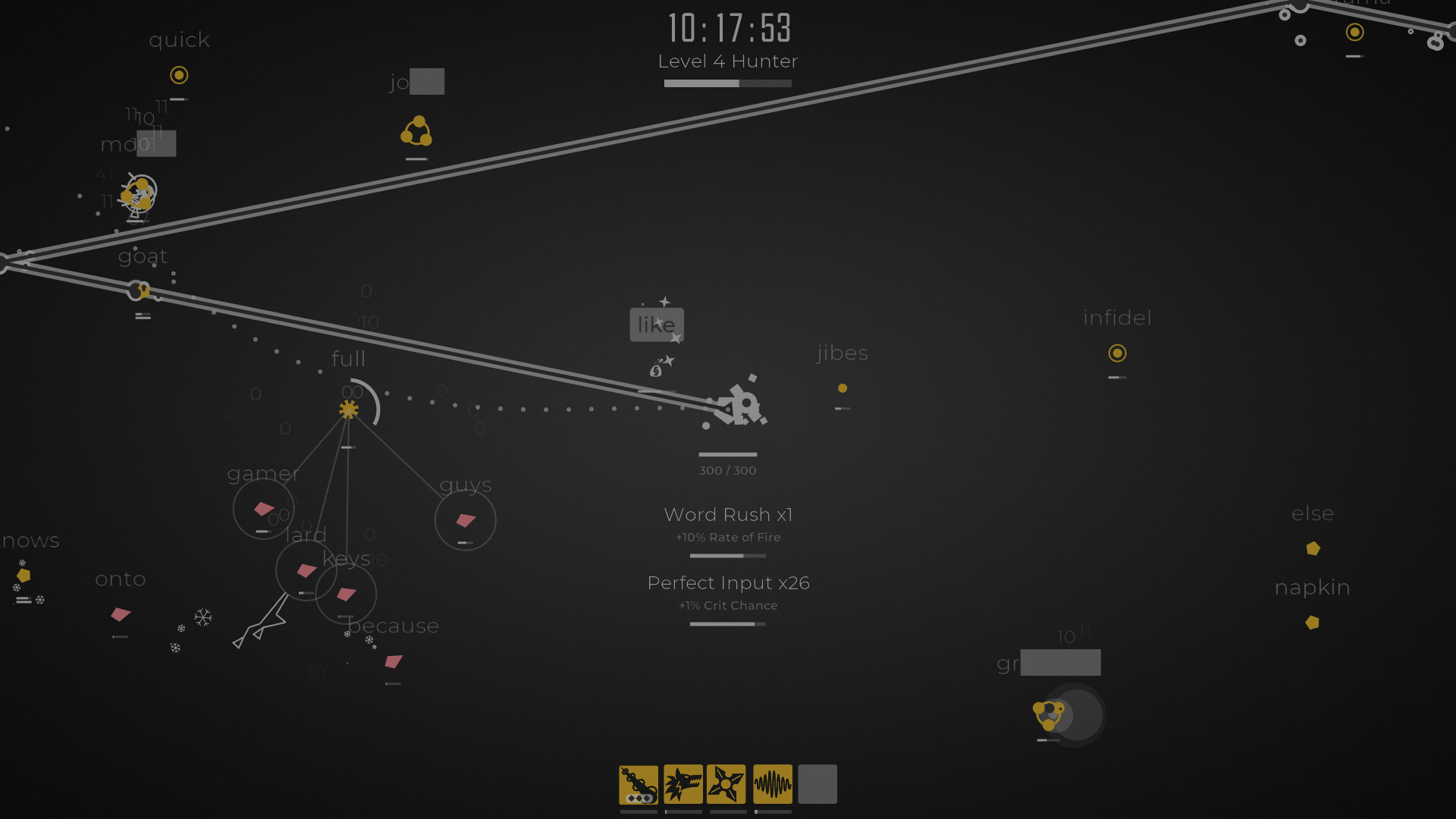 Glyphica: Typing Survival screenshot 8