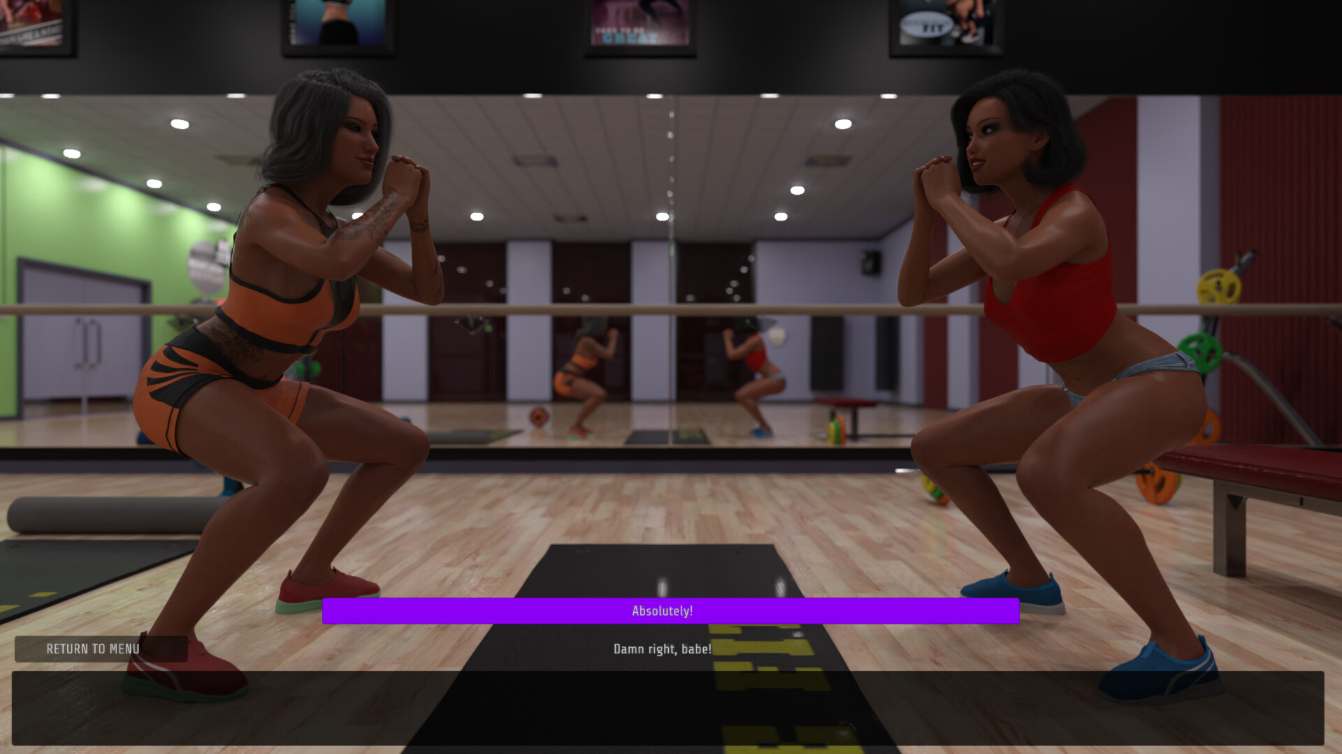 Sex Simulator - Gym Girls screenshot 3