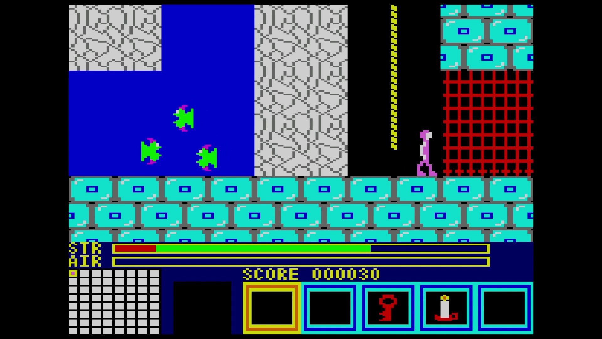 Hero of the Golden Talisman (C64/CPC) screenshot 2