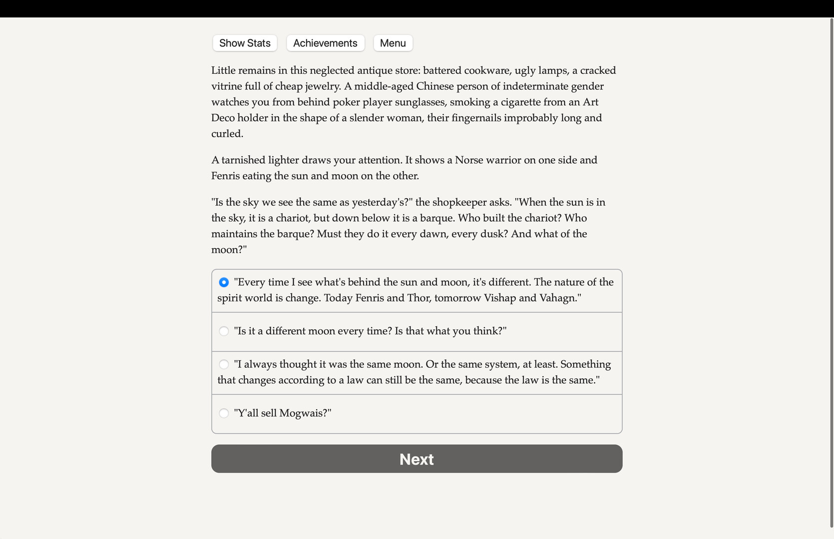 Werewolf: The Apocalypse — The Book of Hungry Names screenshot 7