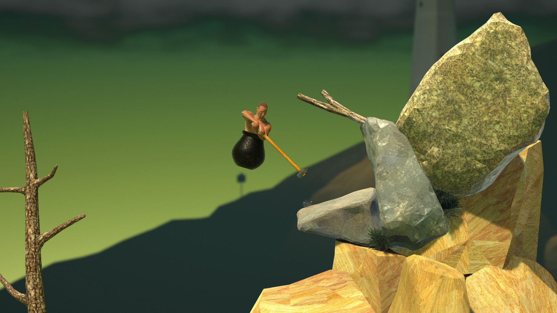 Getting Over It with Bennett Foddy screenshot 2