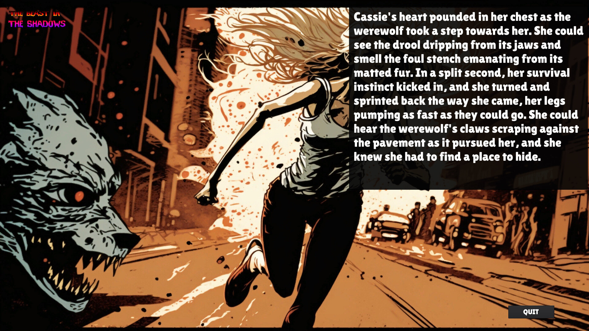 The Beast in the Shadows screenshot 1