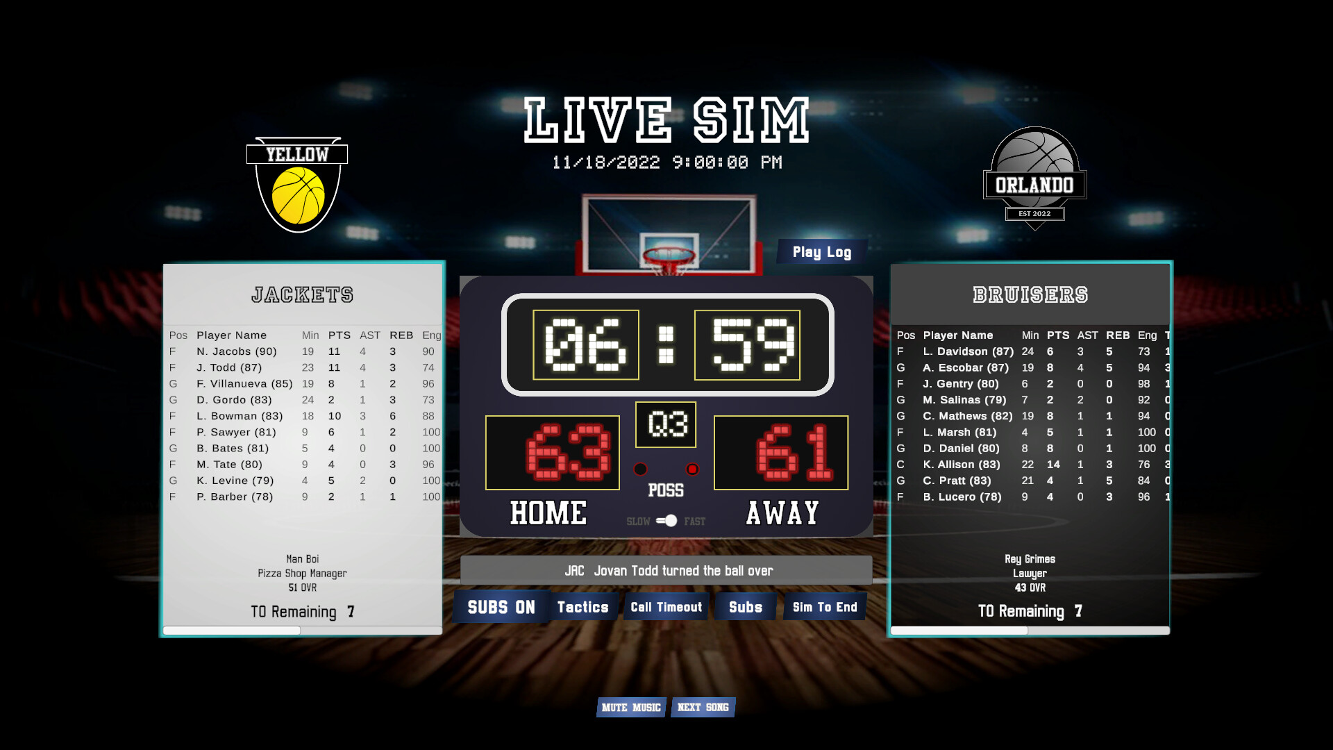 Hoop City Manager screenshot 2