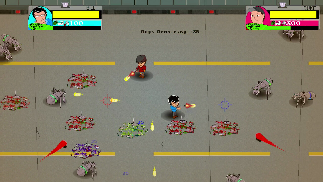 Exterminators of Saturn screenshot 1