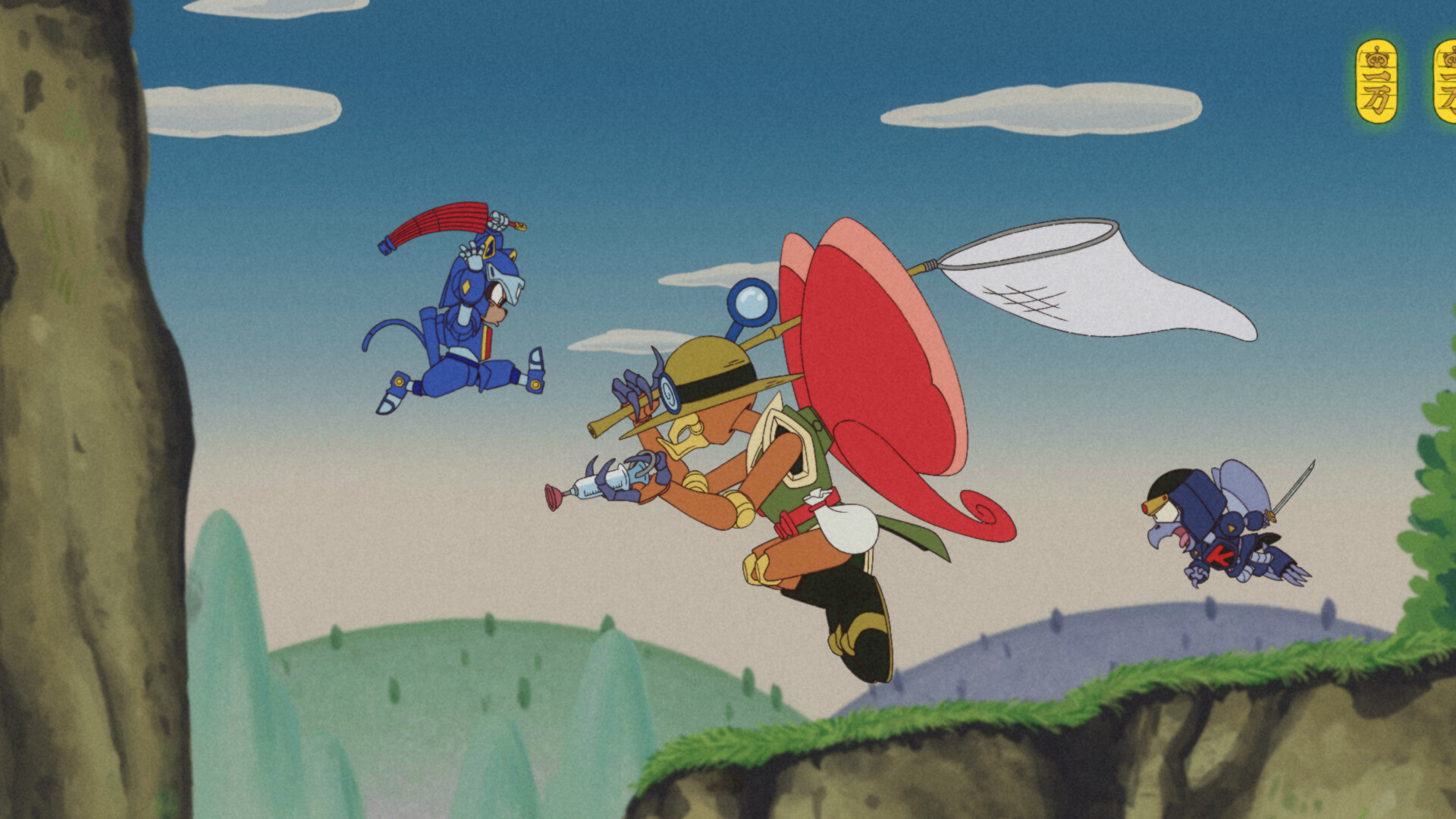 Samurai Pizza Cats: Blast from the Past! screenshot 1