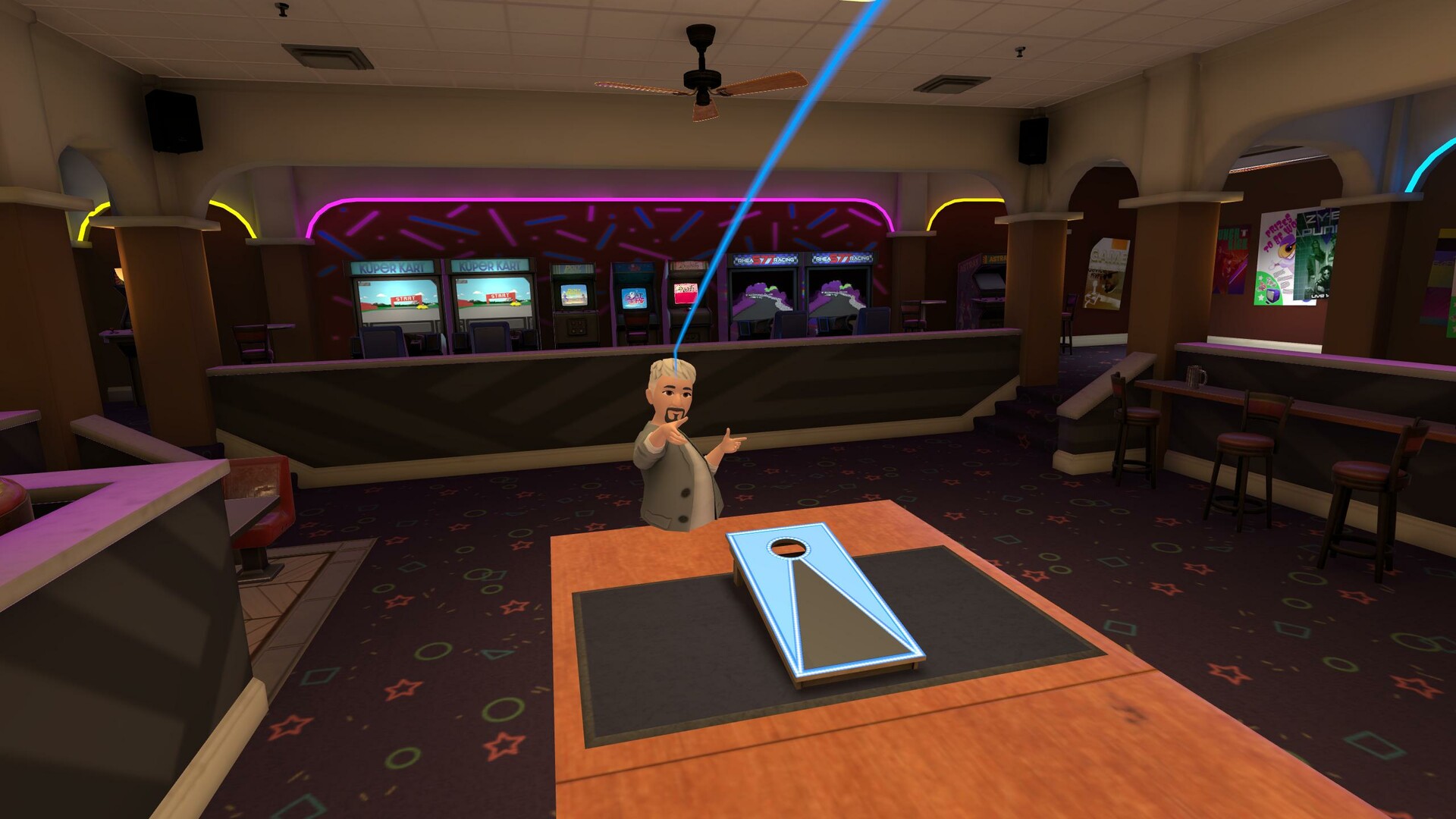 ForeVR Cornhole VR screenshot 2