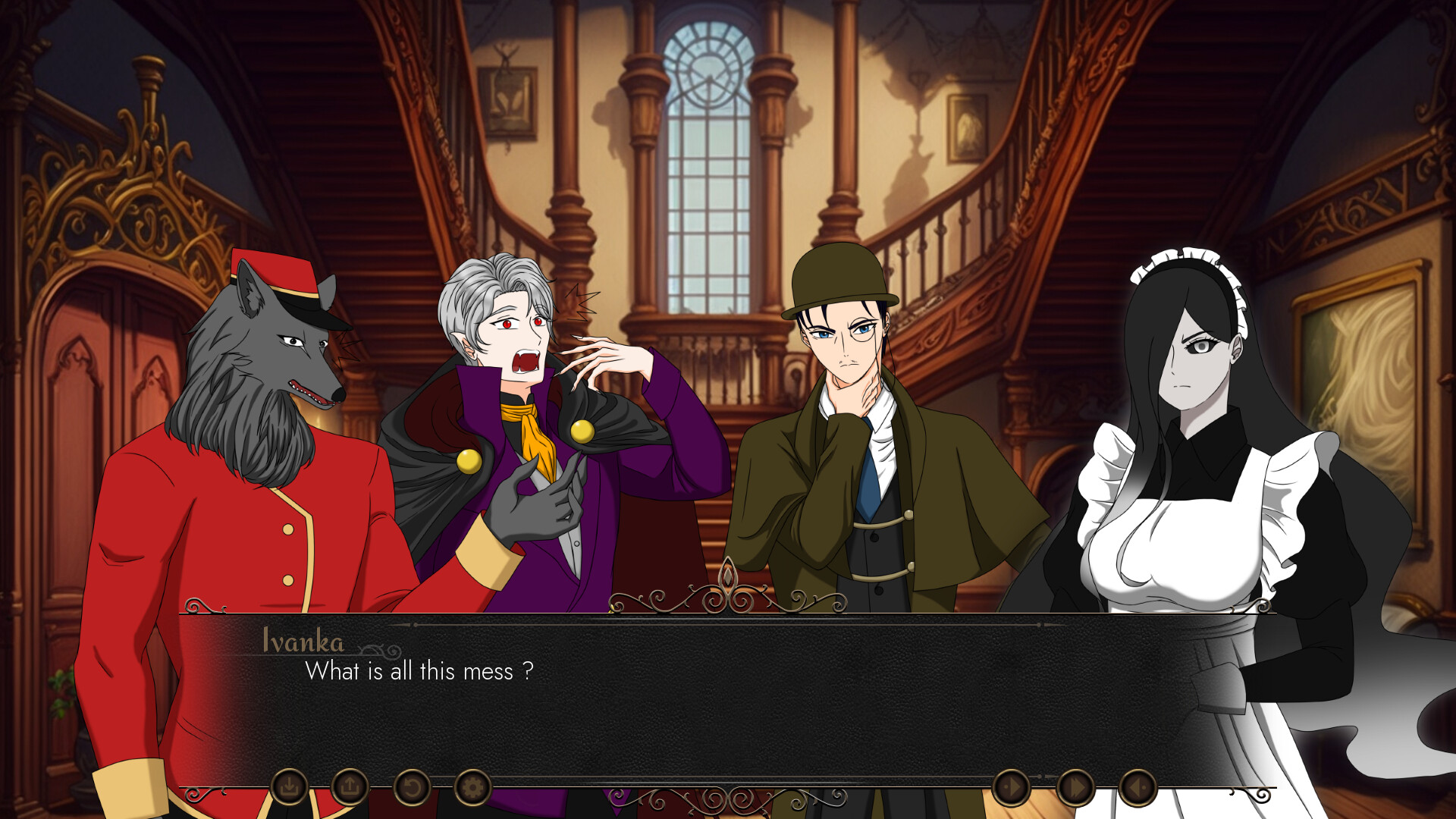 Hotel Perkkow and the Two Vegetarian Werewolves screenshot 3