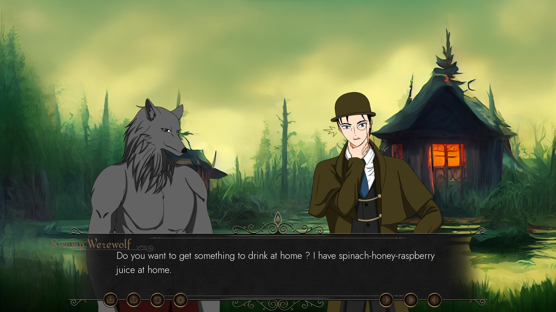 Hotel Perkkow and the Two Vegetarian Werewolves screenshot 2