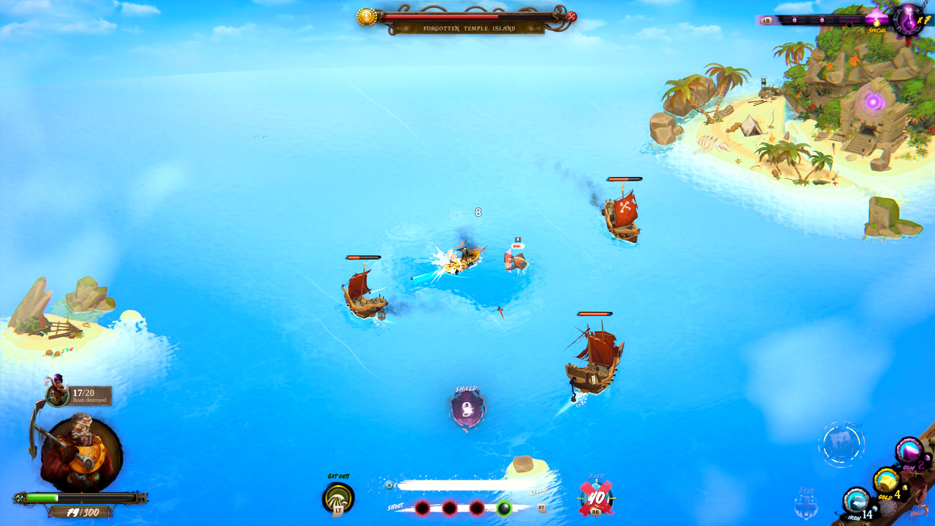 Pirates: Rogue's Fortune screenshot 1