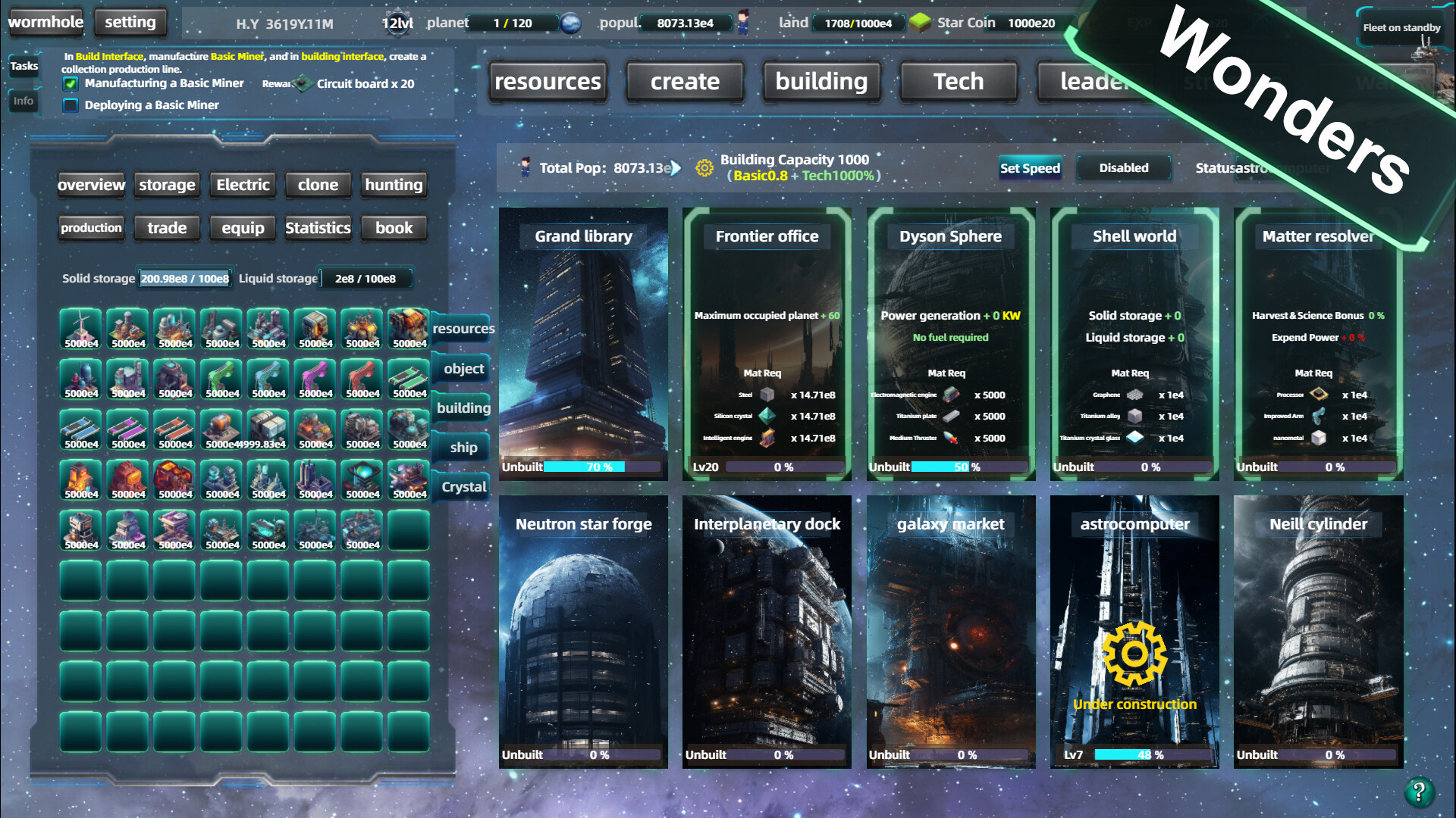 Space industrial empire screenshot 6