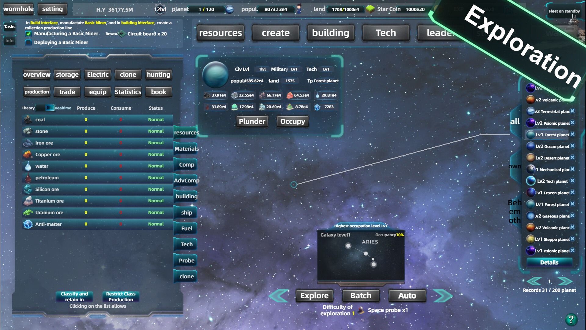 Space industrial empire screenshot 4