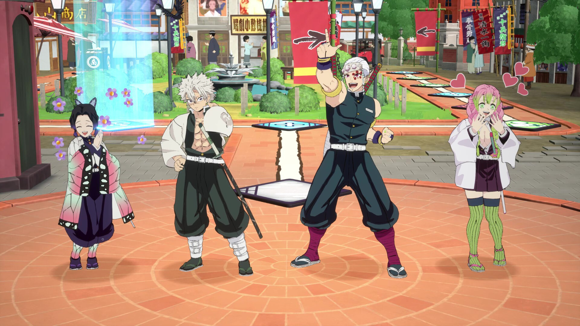 Demon Slayer -Kimetsu no Yaiba- Sweep the Board! screenshot 2