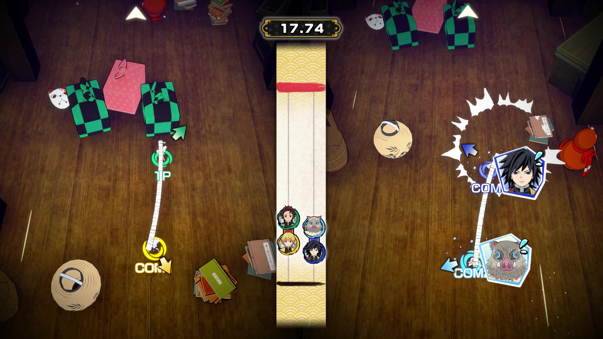 Demon Slayer -Kimetsu no Yaiba- Sweep the Board! screenshot 6