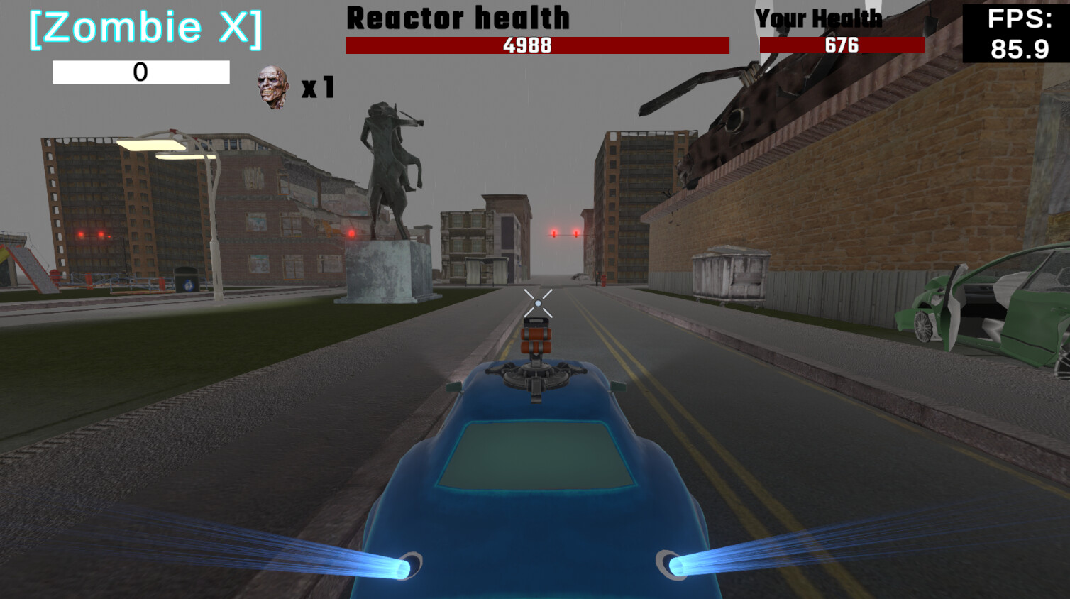 Dead city: Defense screenshot 1