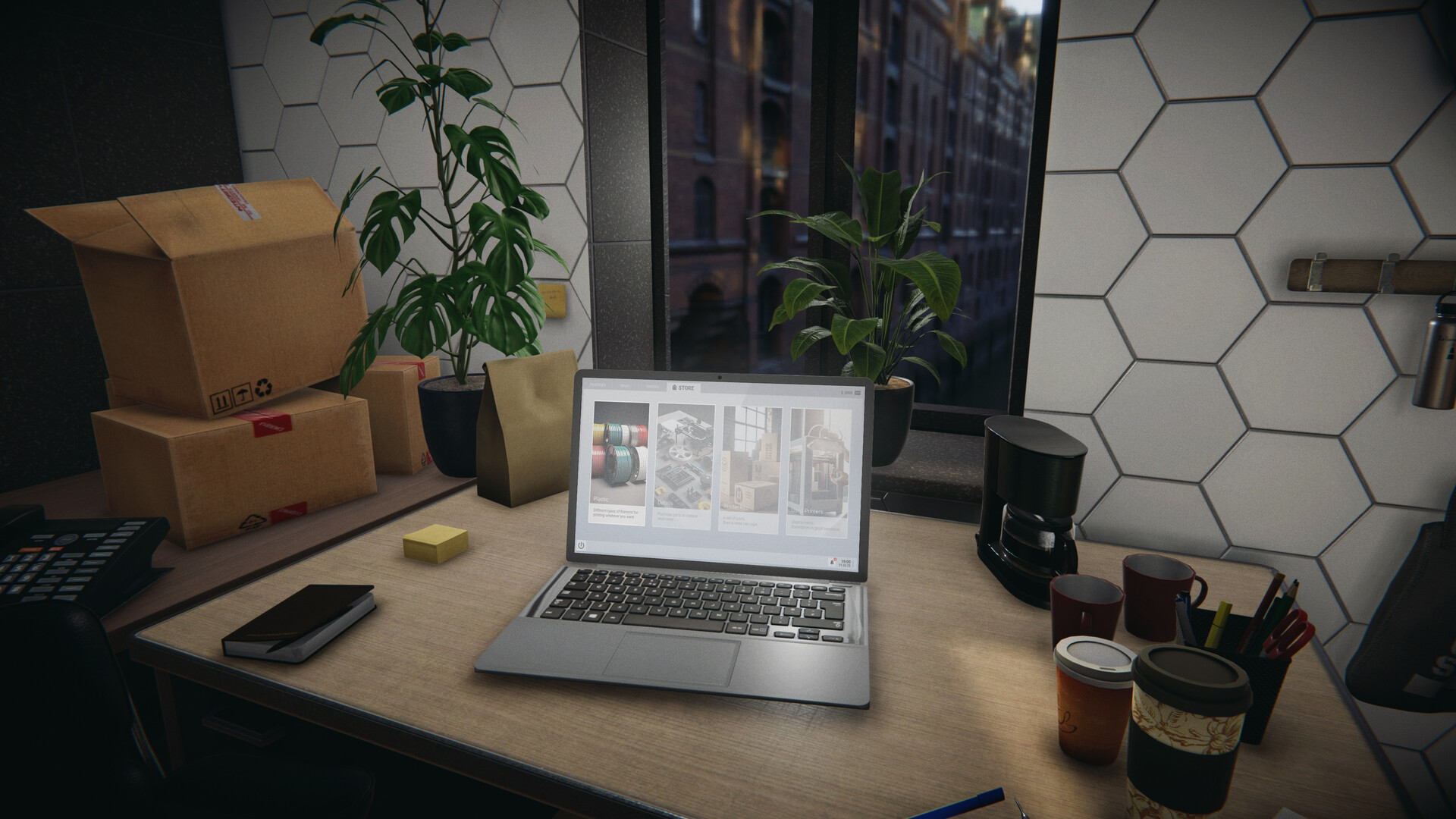 3D PrintMaster Simulator Printer screenshot 2