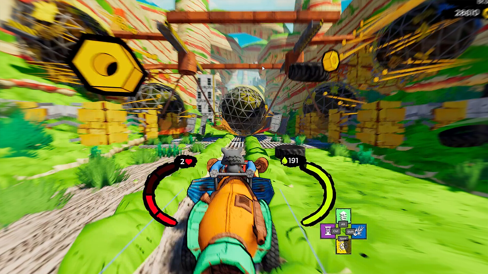 SCHROTT: Roguelike Racer screenshot 4