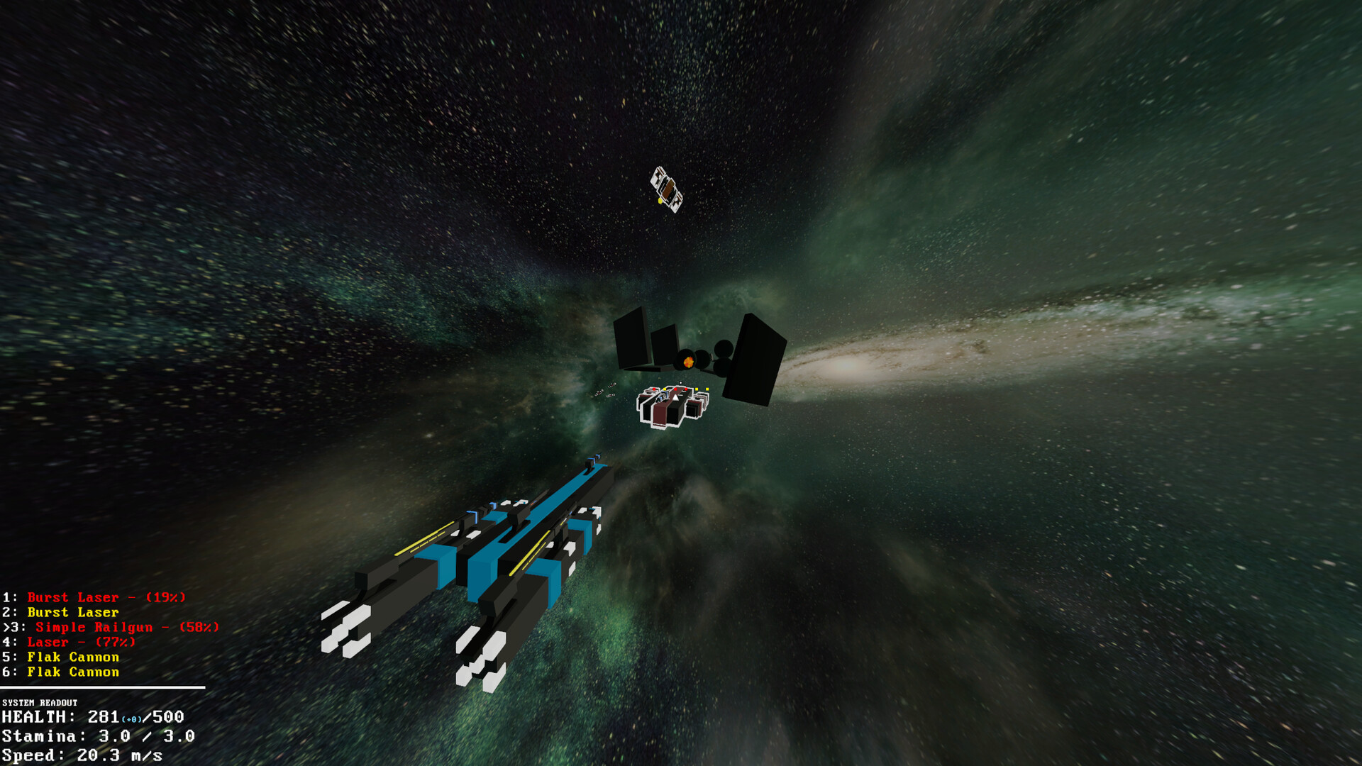 Tachyonest: Rewrite screenshot 2