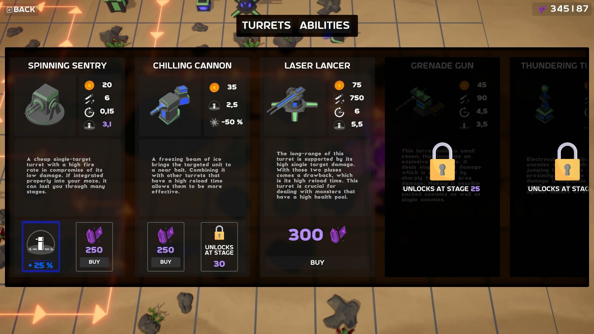 Crystal Tower Defense screenshot 2