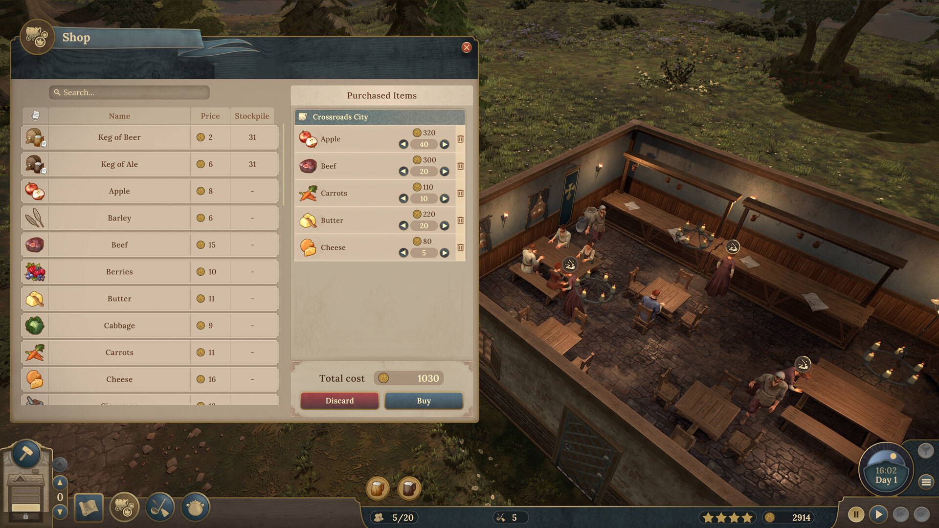 Crossroads Inn 2 - Tavern Manager screenshot 7