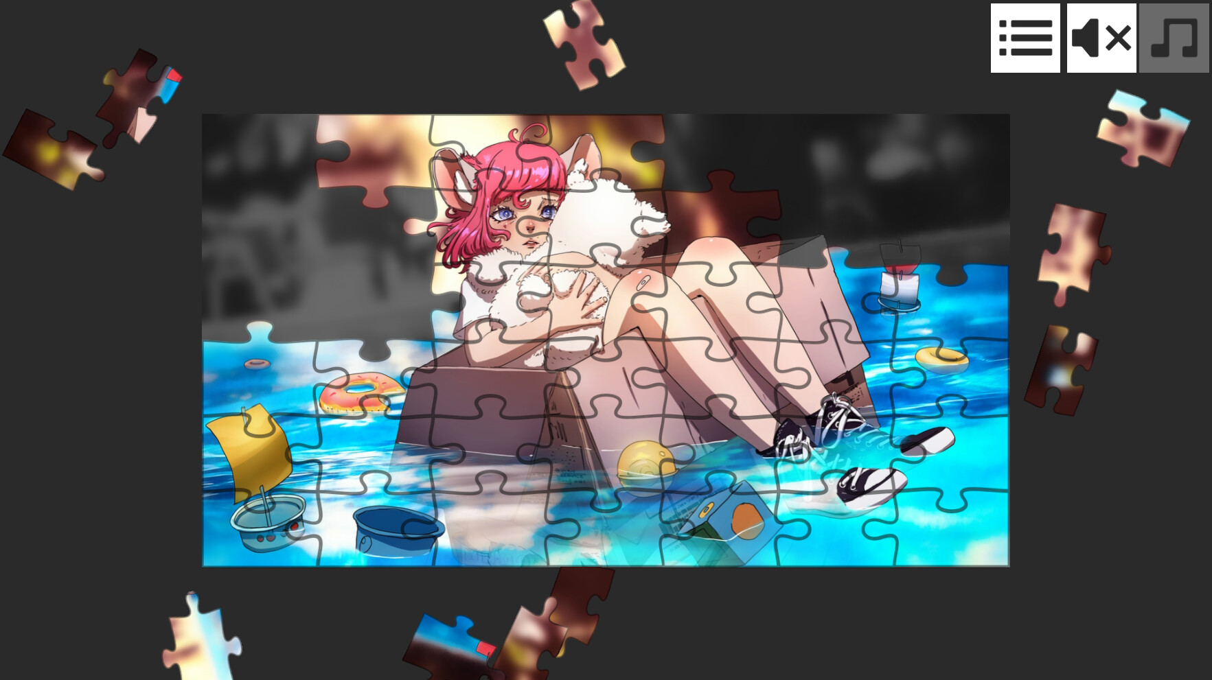 Jigsaw Puzzle - Anime Girls screenshot 1