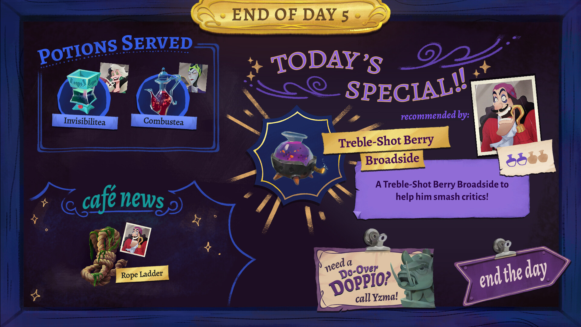 Disney Villains Cursed Café screenshot 2