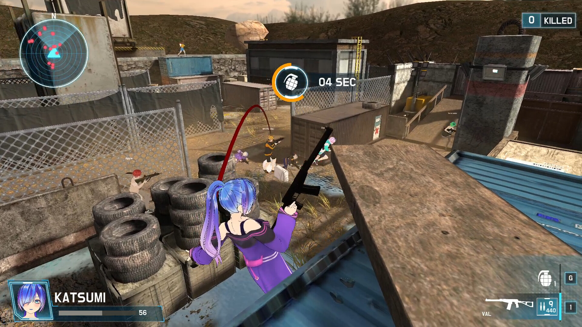 Call of Waifu : Warzone screenshot 2