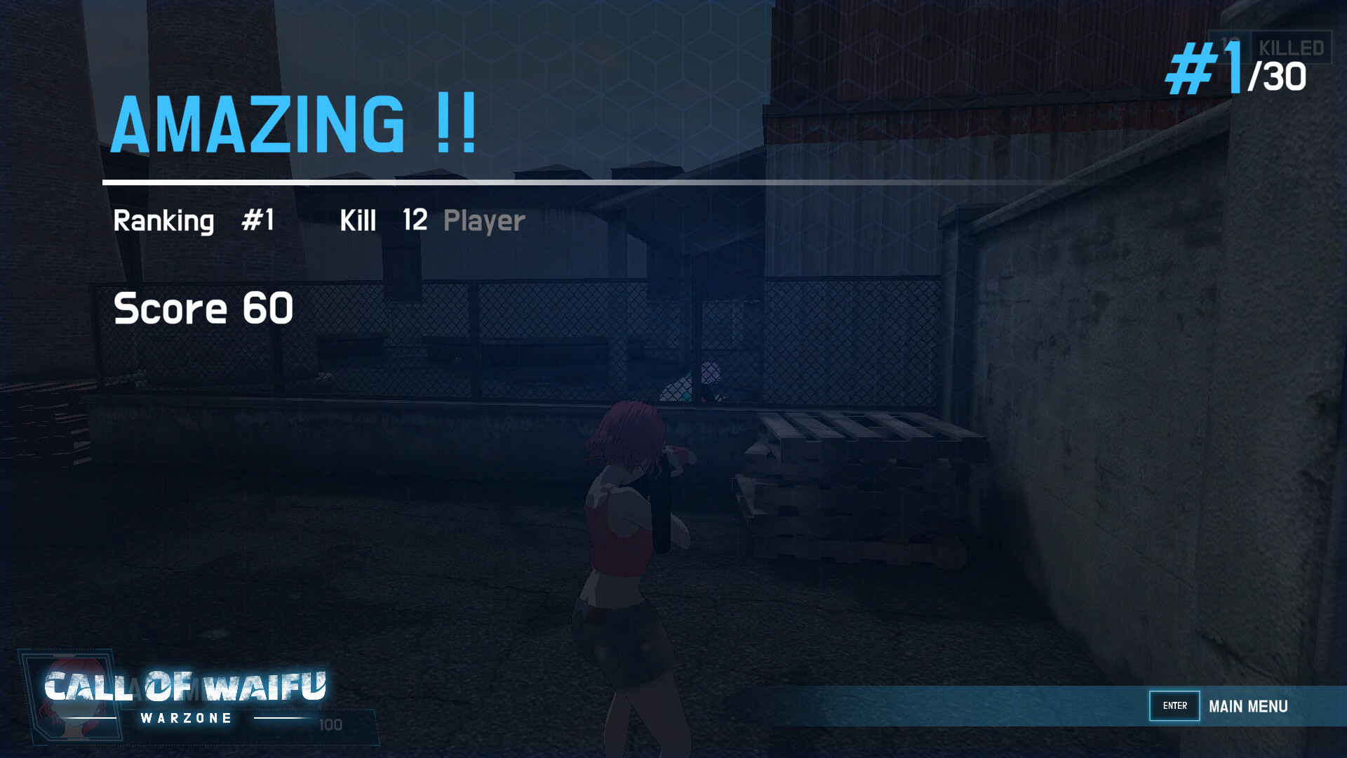 Call of Waifu : Warzone screenshot 5