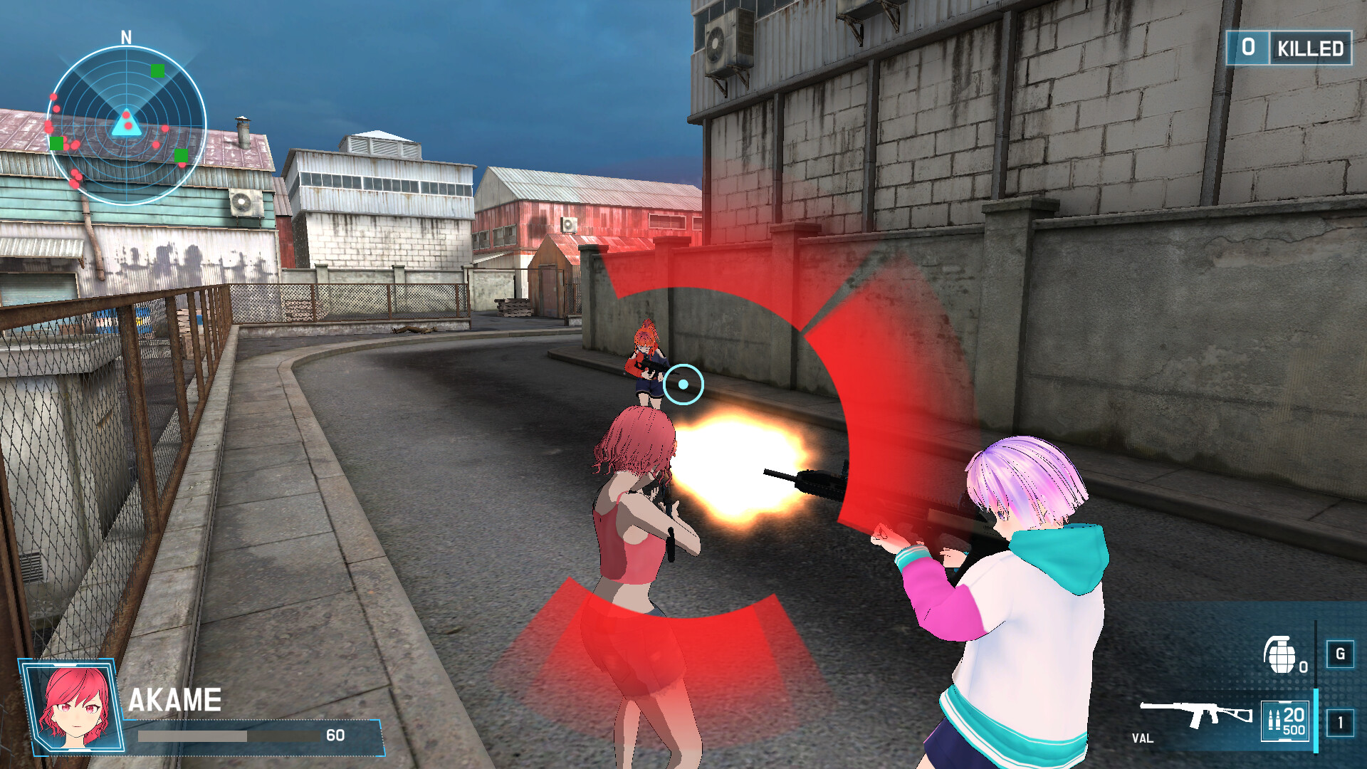 Call of Waifu : Warzone screenshot 1