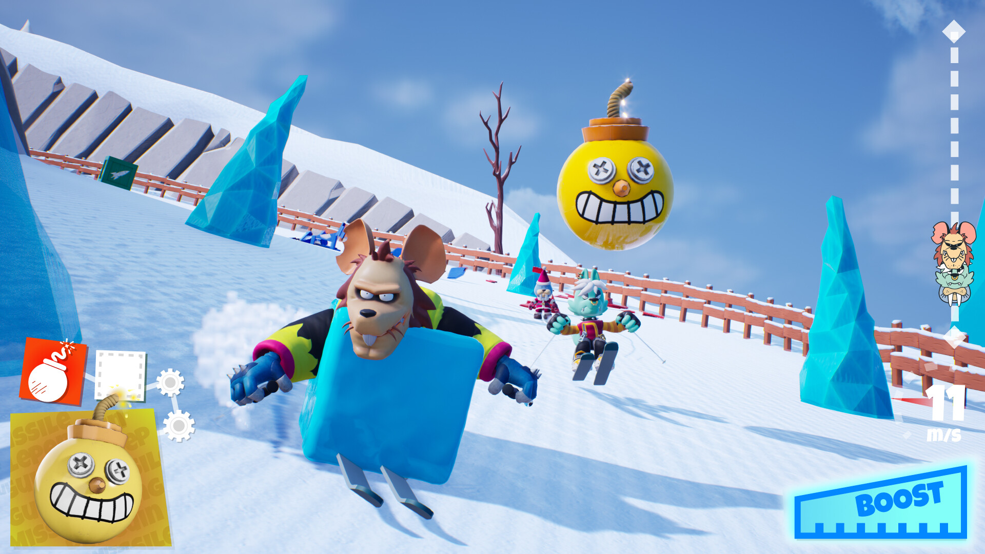 Super-G Downhill Racing screenshot 2