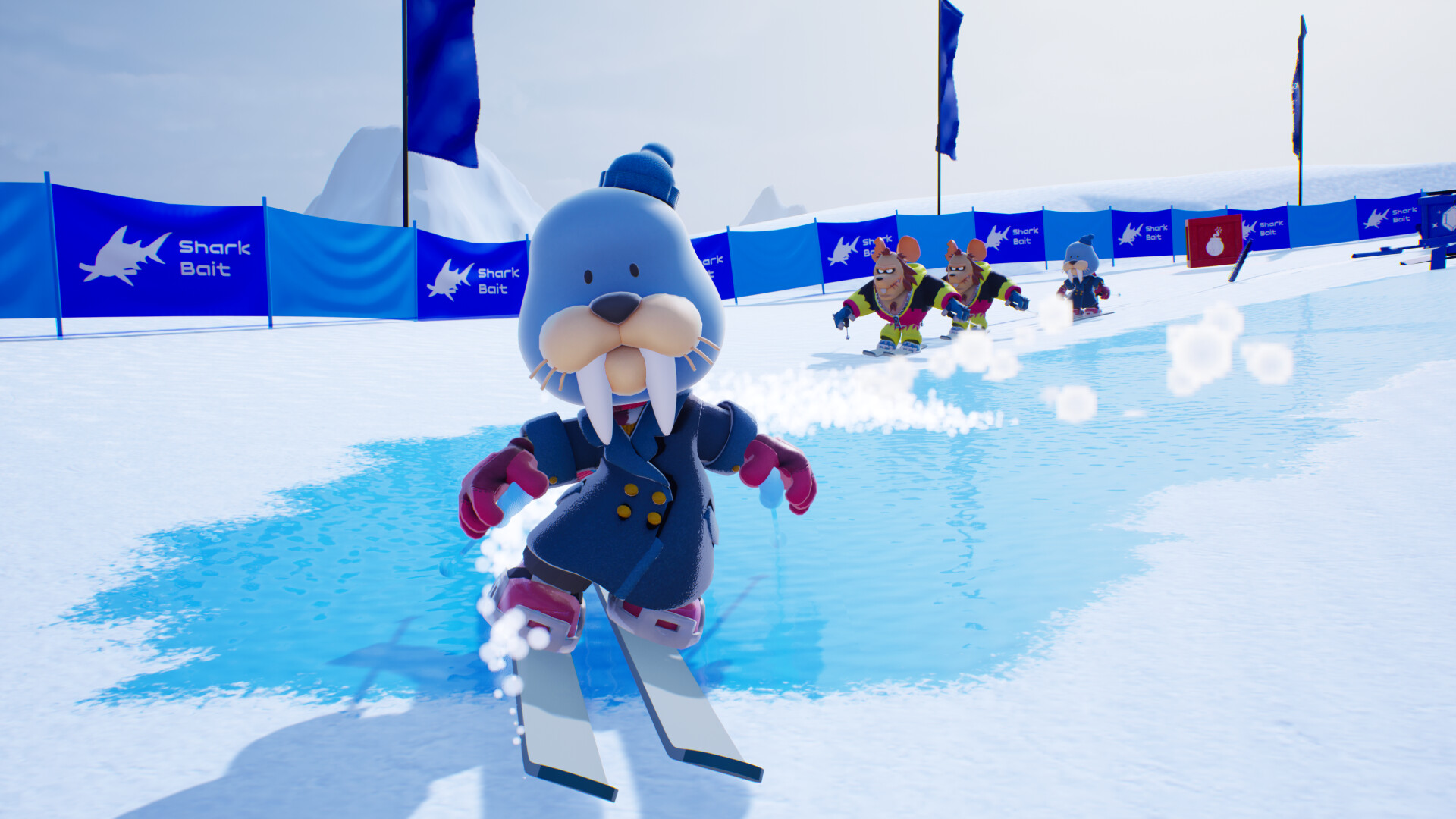 Super-G Downhill Racing screenshot 3