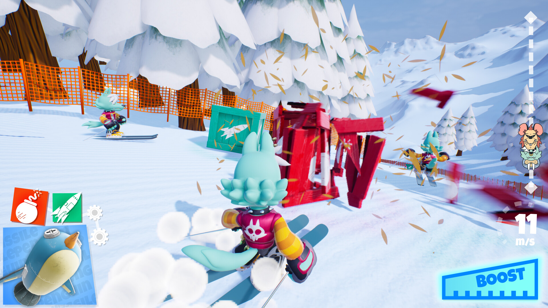 Super-G Downhill Racing screenshot 4