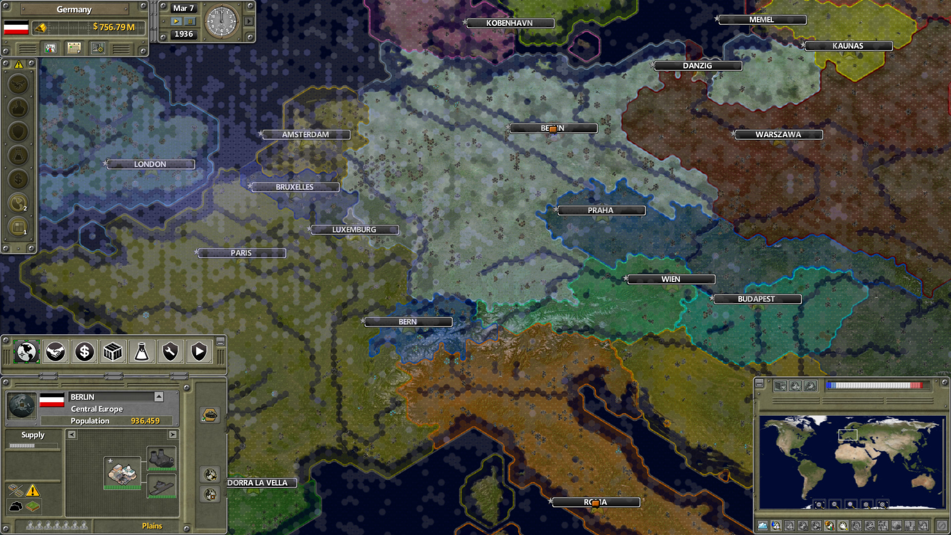 Supreme Ruler 1936 screenshot 12
