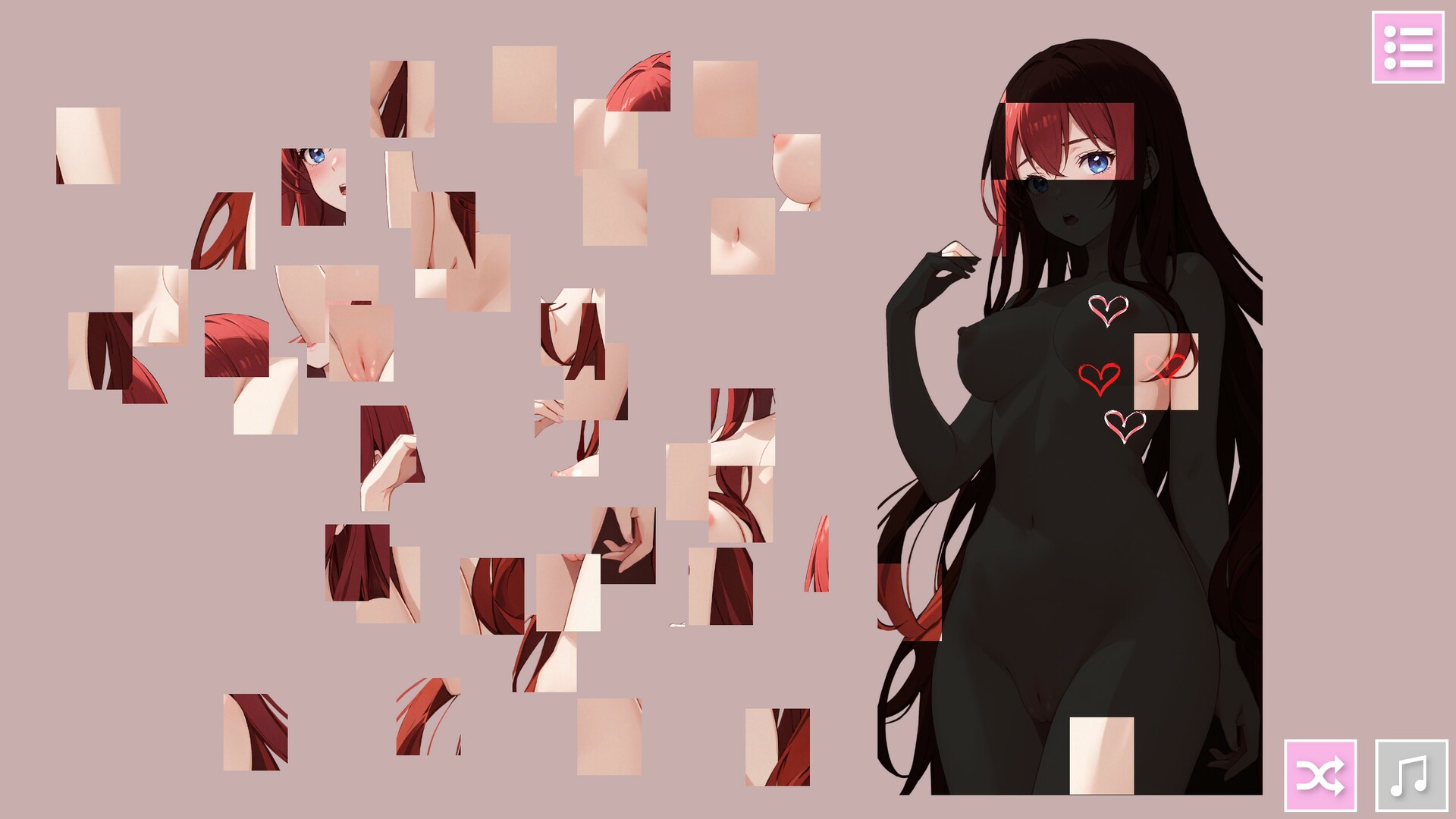 Sexy Anime Puzzle Game - A Hentai Girl Puzzle Adventure screenshot 3