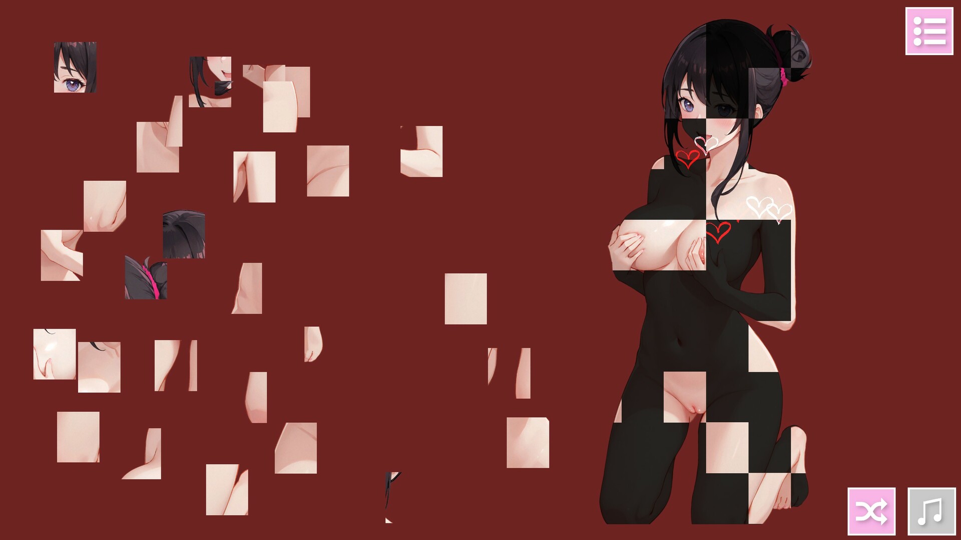 Sexy Anime Puzzle Game - A Hentai Girl Puzzle Adventure screenshot 2