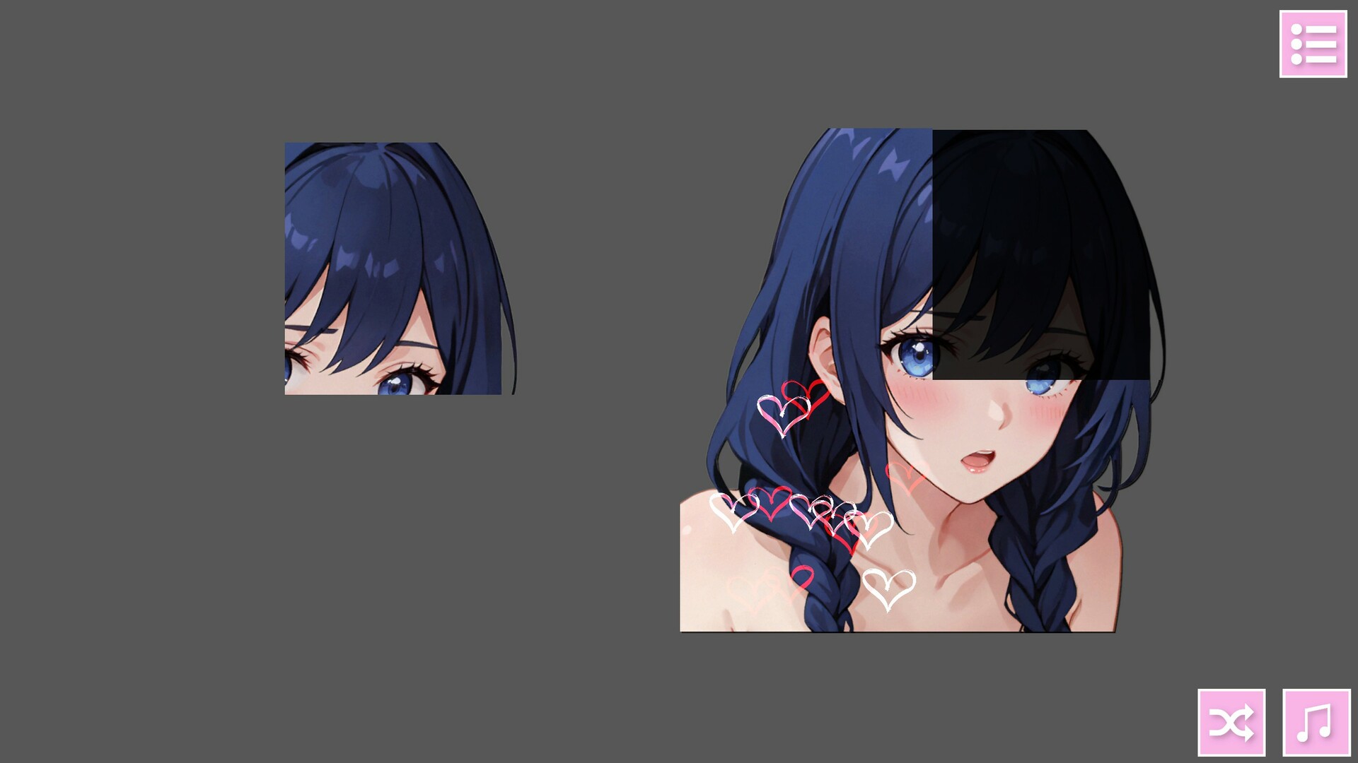 Sexy Anime Puzzle Game - A Hentai Girl Puzzle Adventure screenshot 1