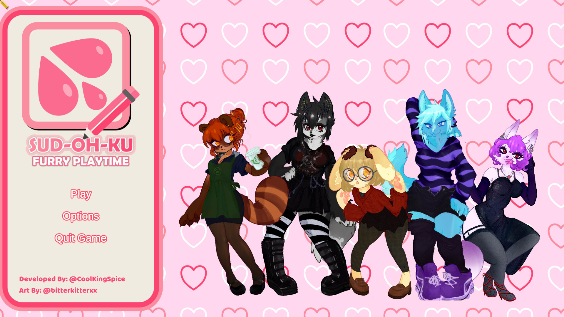 Sud-OH-Ku: Furry Playtime screenshot 2